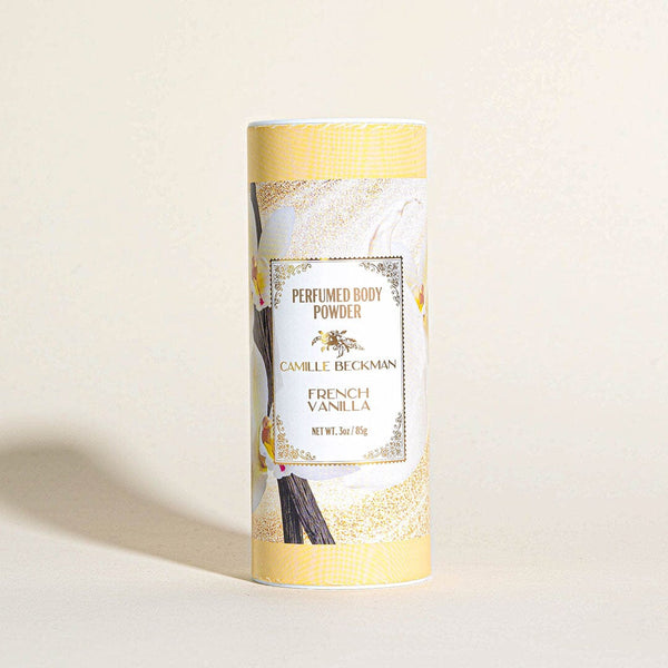 Perfumed Body Powder 3oz French Vanilla (6/case) Perfume Powder Camille Beckman 
