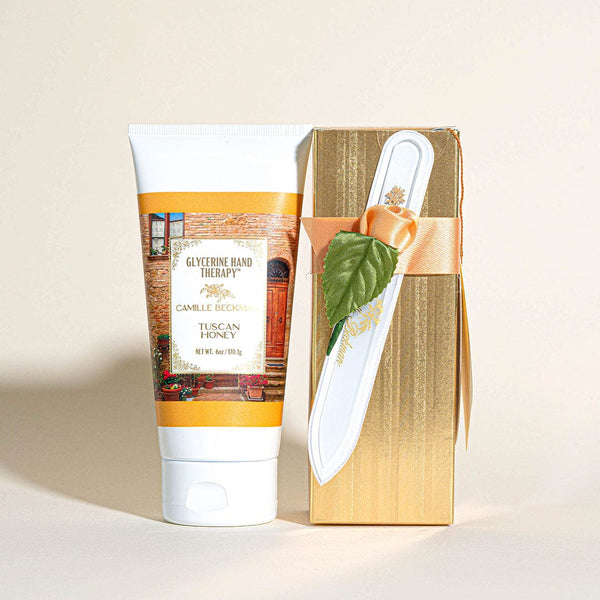 Romantic Manicure Gift Set Tuscan Honey (4/Case) Camille Beckman Wholesale 