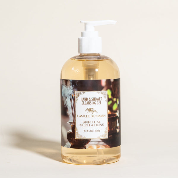 Hand and Shower Cleansing Gel 13oz Spiritual Meditations (6/case) Camille Beckman Wholesale 