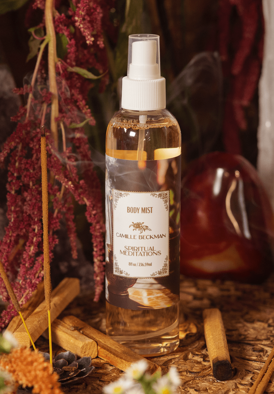 Fragrant Body Mist 8oz Spiritual Meditations (Case/6) Camille Beckman Wholesale 