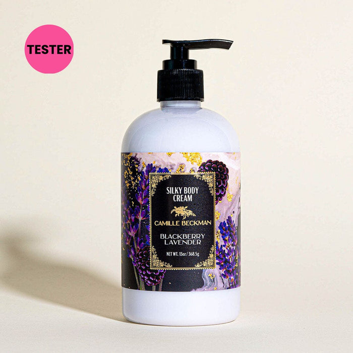 Silky Body Cream 13oz Blackberry Lavender (Tester) Body Cream Camille Beckman 
