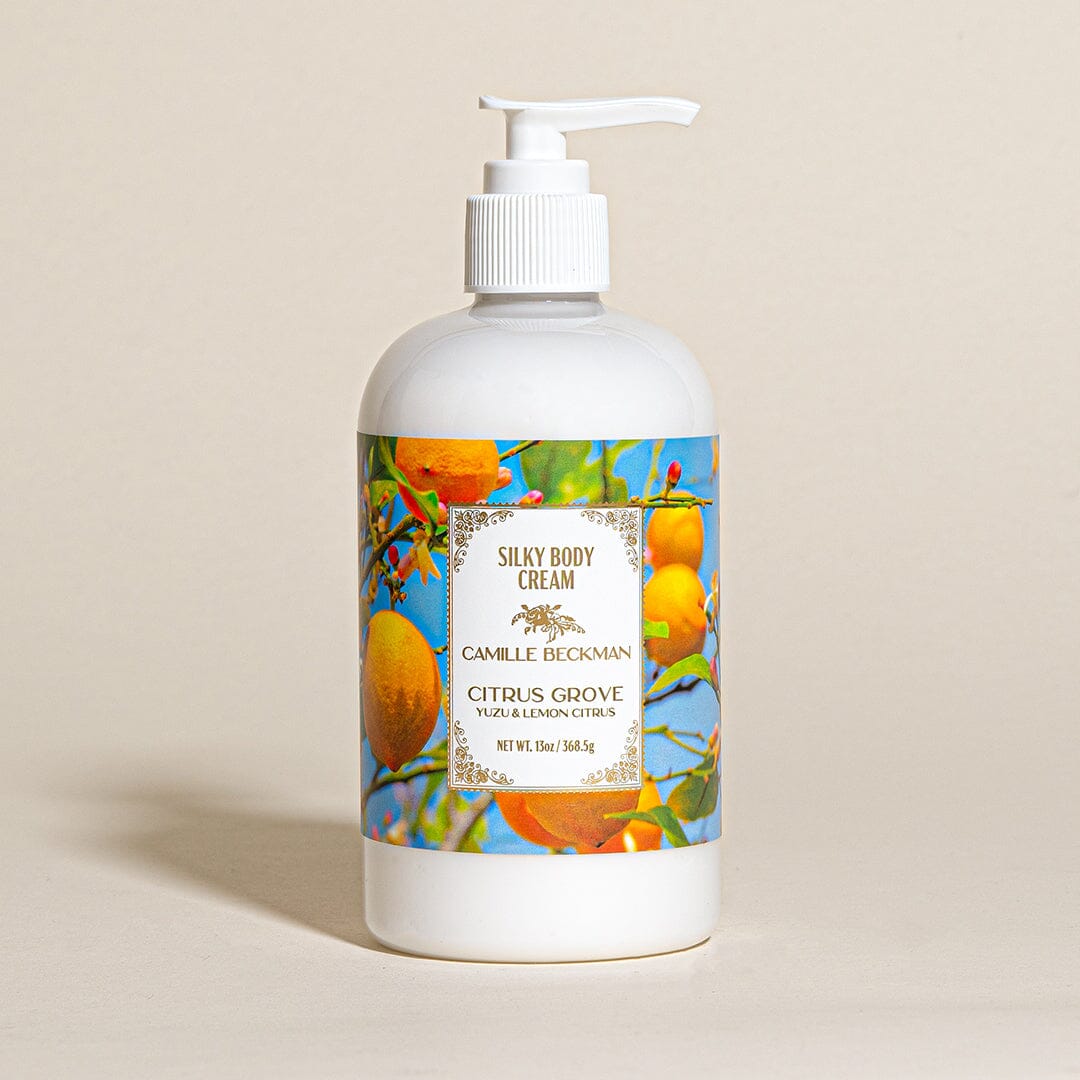 Silky Body Cream 13oz Citrus Grove (6/case) Body Cream Camille Beckman 