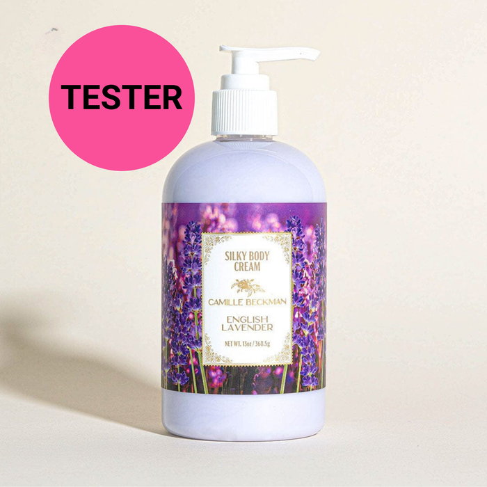 Silky Body Cream 13oz English Lavender (Tester)