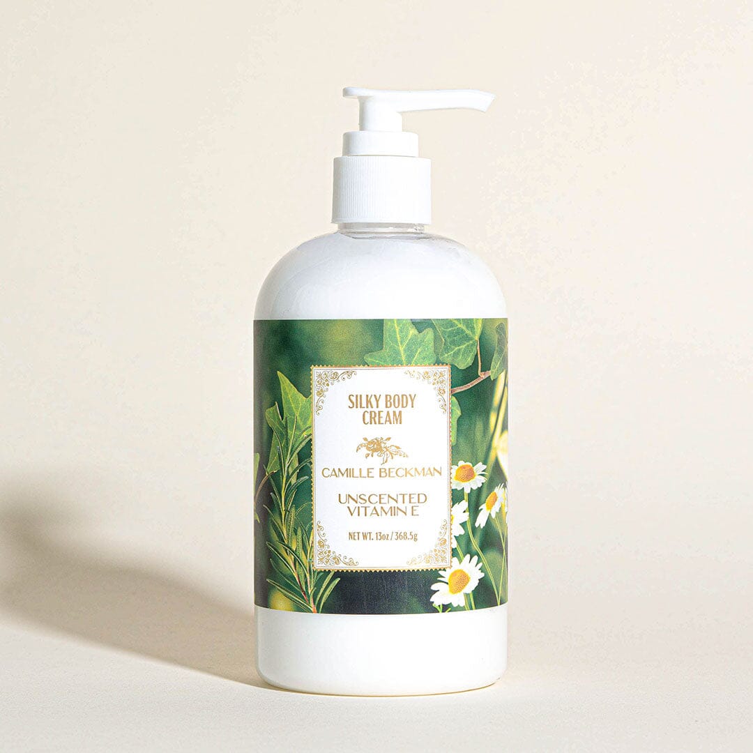 Silky Body Cream 13oz Unscented (6/case) Body Cream Camille Beckman 