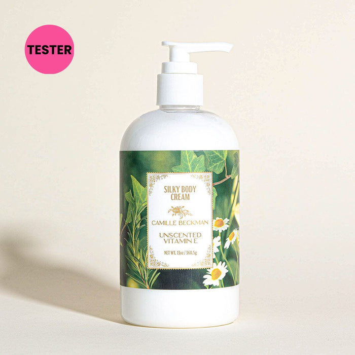 Silky Body Cream 13oz Unscented (Tester) Body Cream Camille Beckman 