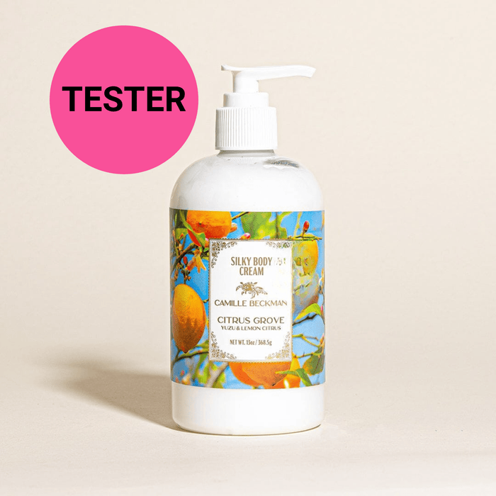 Silky Body Cream 13oz Citrus Grove (Tester) Body Cream Camille Beckman 