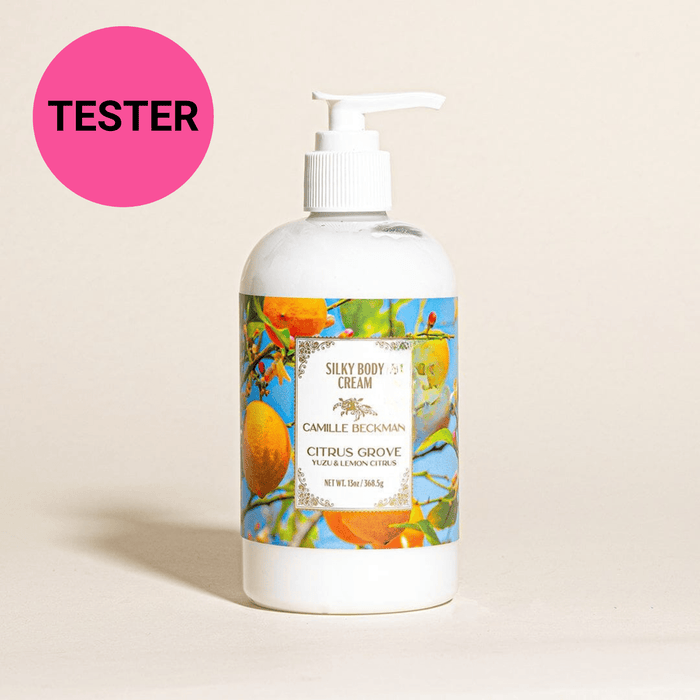 Silky Body Cream 13oz Citrus Grove (Tester) Body Cream Camille Beckman 