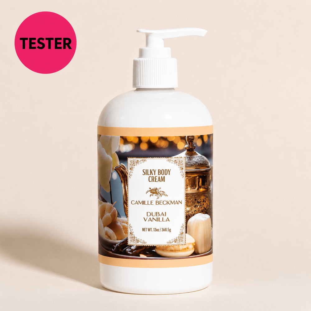 Silky Body Cream 13oz Dubai Vanilla (Tester)