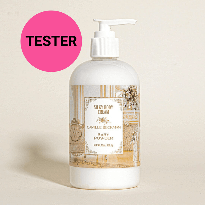 Silky Body Cream 13oz Soft Cashmere (Tester) Body Cream Camille Beckman 