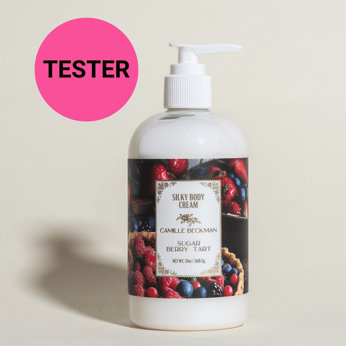 Silky Body Cream 13oz Sugar Berry Tart (Tester) Camille Beckman Wholesale 