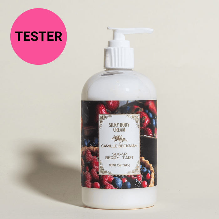 Silky Body Cream 13oz Sugar Berry Tart (Tester) Camille Beckman Wholesale 