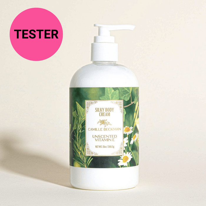 Silky Body Cream 13oz Unscented (Tester) Body Cream Camille Beckman 