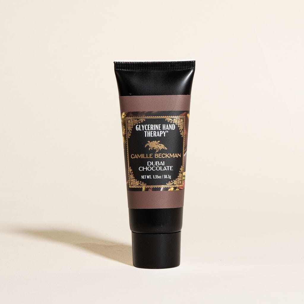 Glycerine Hand Therapy 1.35oz Dubai Chocolate (12/case) Camille Beckman Wholesale 