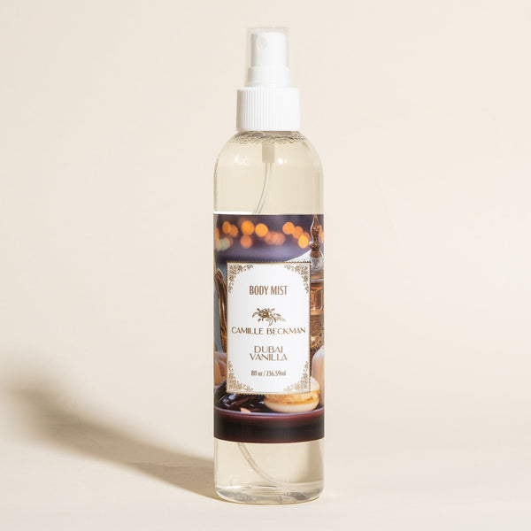 Fragrant Body Mist 8oz Dubai Vanilla (Tester) Camille Beckman Wholesale 