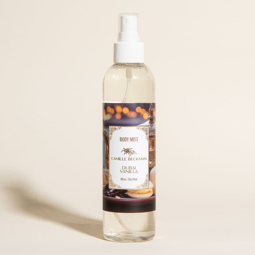 Fragrant Body Mist 8oz Dubai Vanilla (Case/6) Camille Beckman Wholesale 