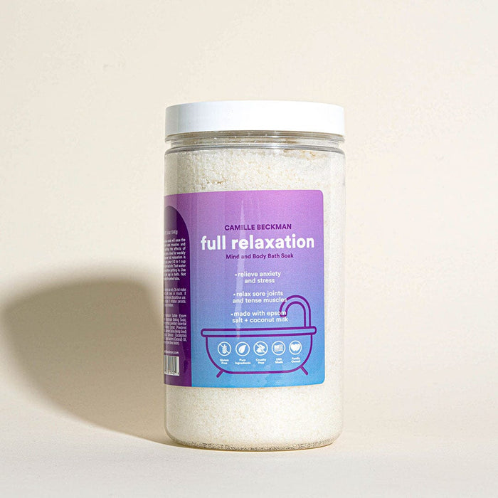 Bath Soak - Full Relaxation Mind and Body Bath Soak (2/Case) Bath Soaks Camille Beckman Wholesale 