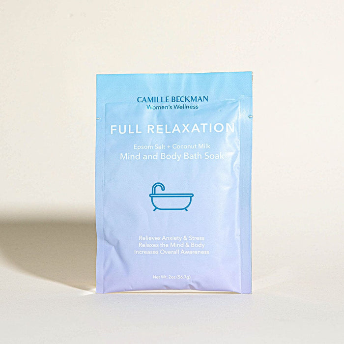 Bath Soak - Full Relaxation Mind and Body Bath Soak (15/Case) Bath Soaks Camille Beckman Wholesale 