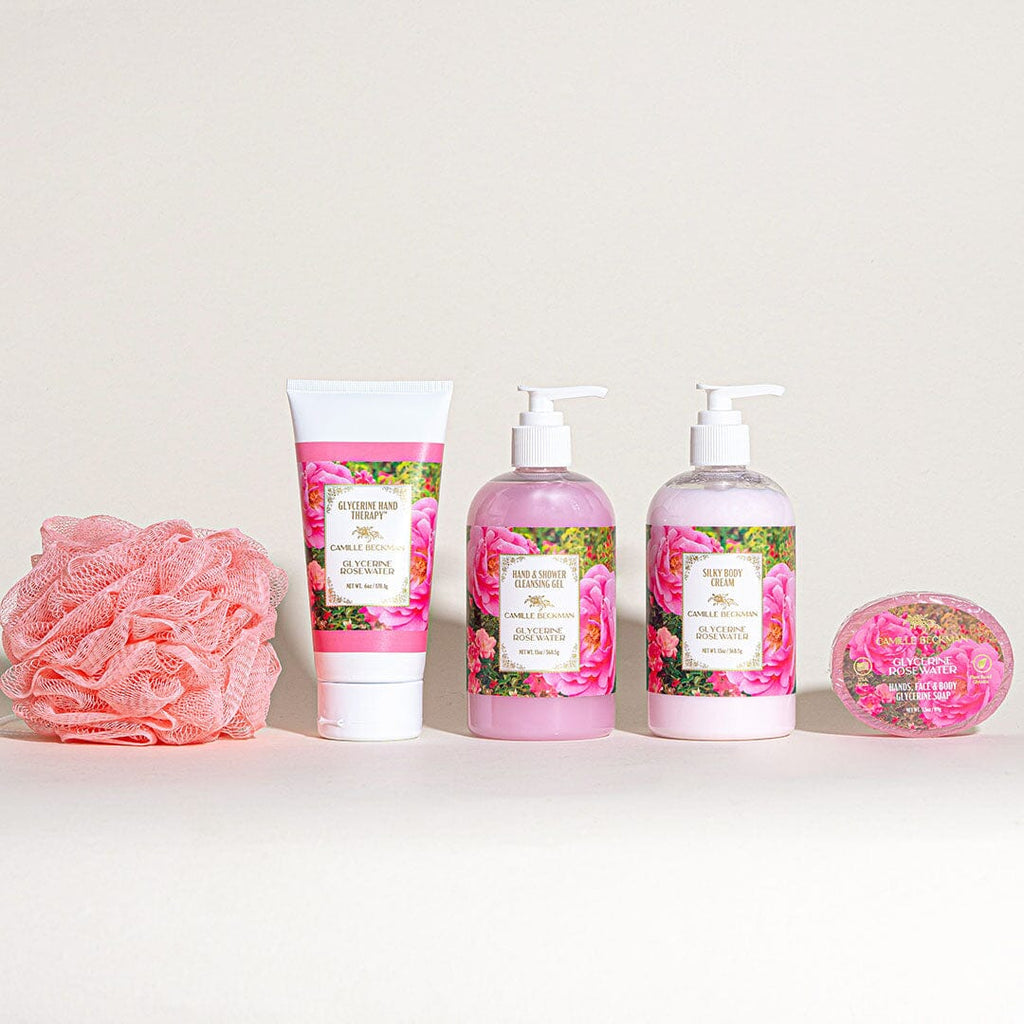 Essentials Gift Basket Glycerine Rosewater (Each) Gift Set Camille Beckman 
