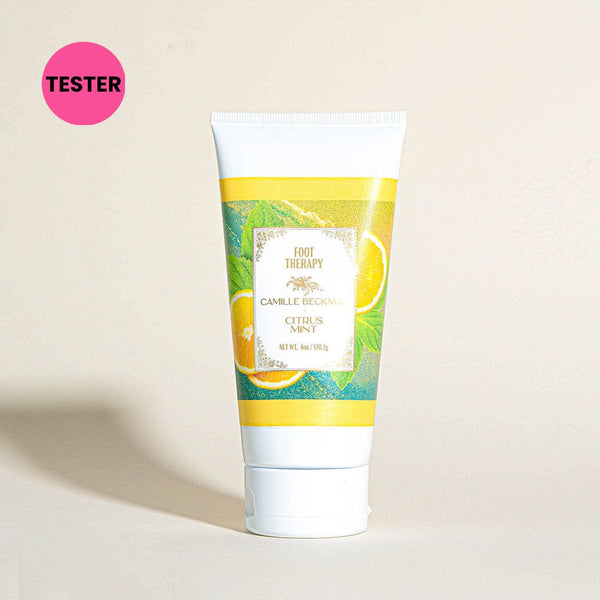 Foot Cream 6oz Citrus Mint Foot Therapy (Tester) Foot Cream Camille Beckman 