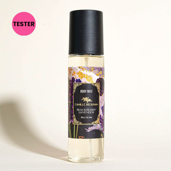 Fragrant Body Mist 8oz Blackberry Lavender (Tester) Body Mist Camille Beckman Wholesale 