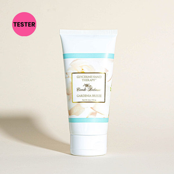 Glycerine Hand Therapy 6oz Gardenia Breeze (Tester) Hand Therapy Camille Beckman 