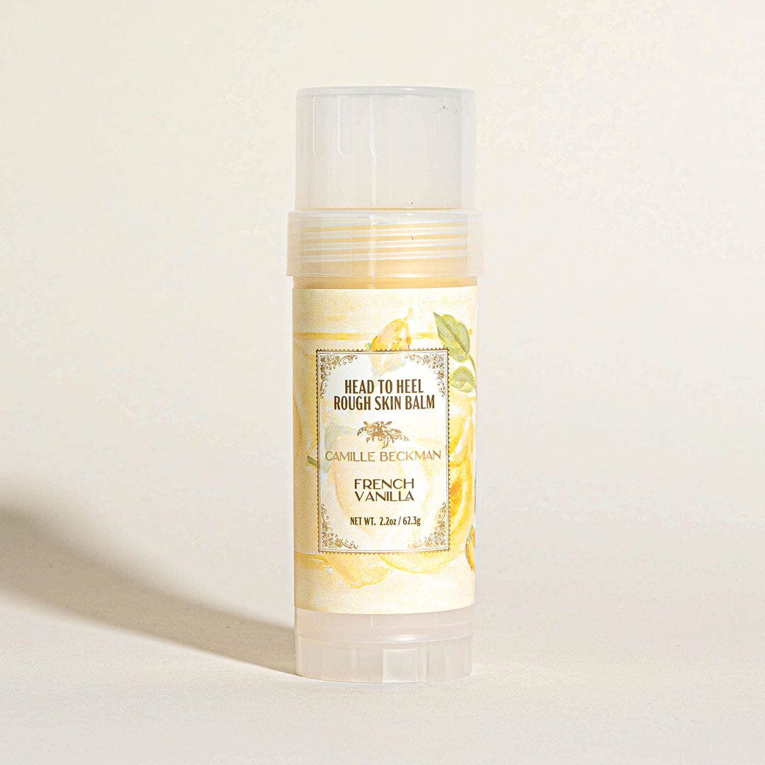 Balm - 2.2oz Head to Heel Rough Skin Balm - French Vanilla (6/case) Balms Camille Beckman Wholesale 