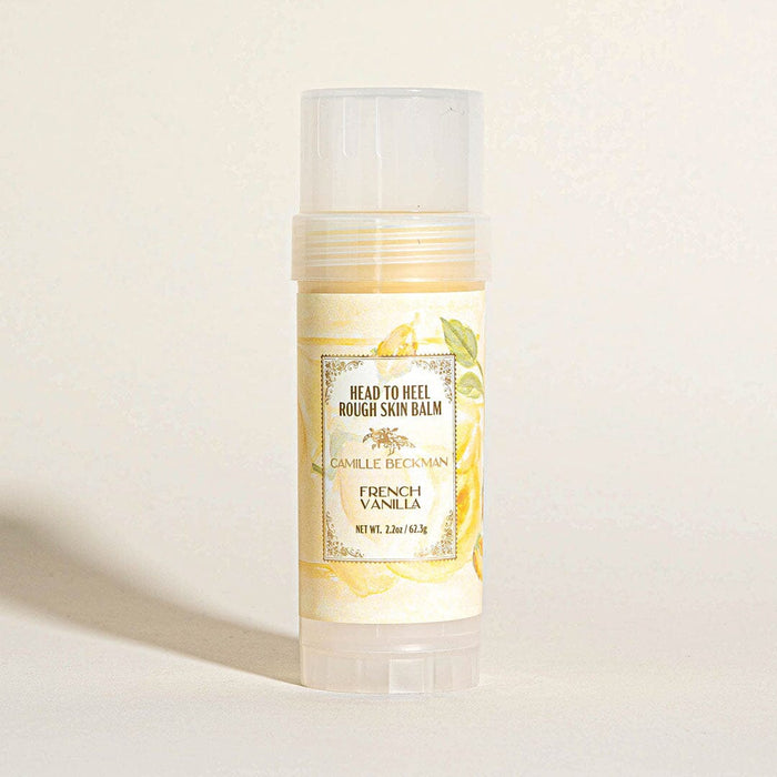 Balm - 2.2oz Head to Heel Rough Skin Balm - French Vanilla (6/case) Balms Camille Beckman Wholesale 