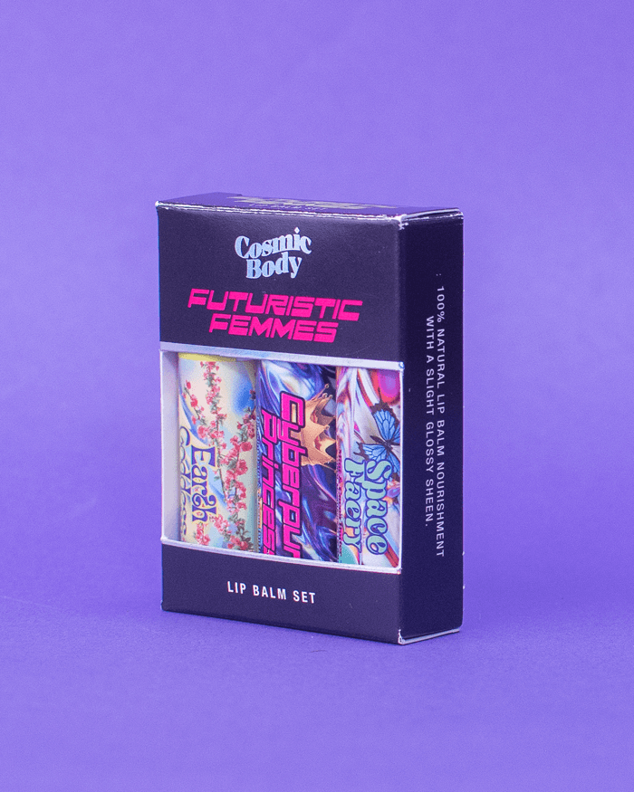 Futuristic Femmes Lip Balm Collection (Case/6) Camille Beckman Wholesale 