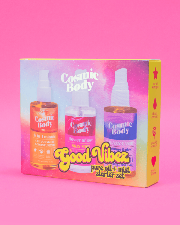 Good Vibes Face & Body Starter Gift Set (Case/6) Camille Beckman Wholesale 